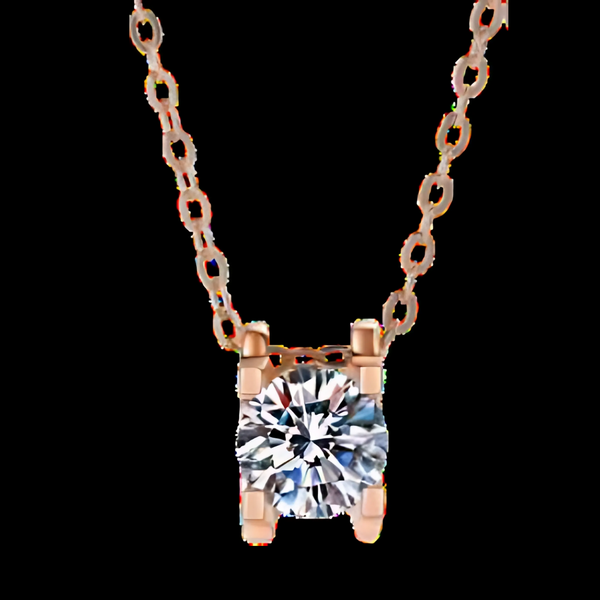 Golden Glow Diamond Pendant