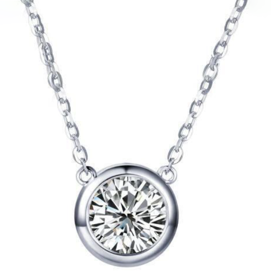 Brilliant Diamond Pendant Necklace