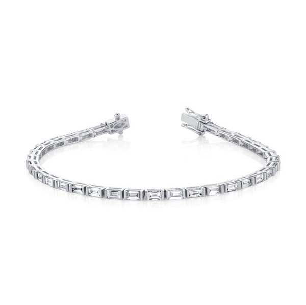 Radiant Diamond Tennis Bracelet